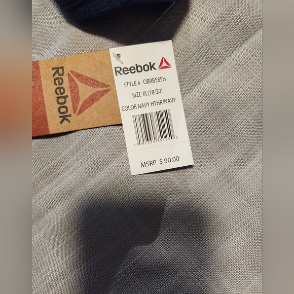 Reebok navy blue hoodie size XL (18/20) Big boy - Picture 4 of 5